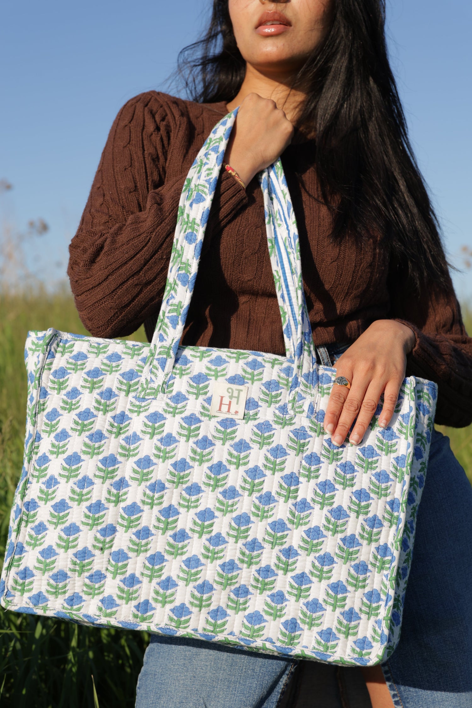 Zipper Office Tote