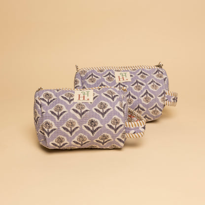 Clove Leaf Cosmetic Case (Set of 2)