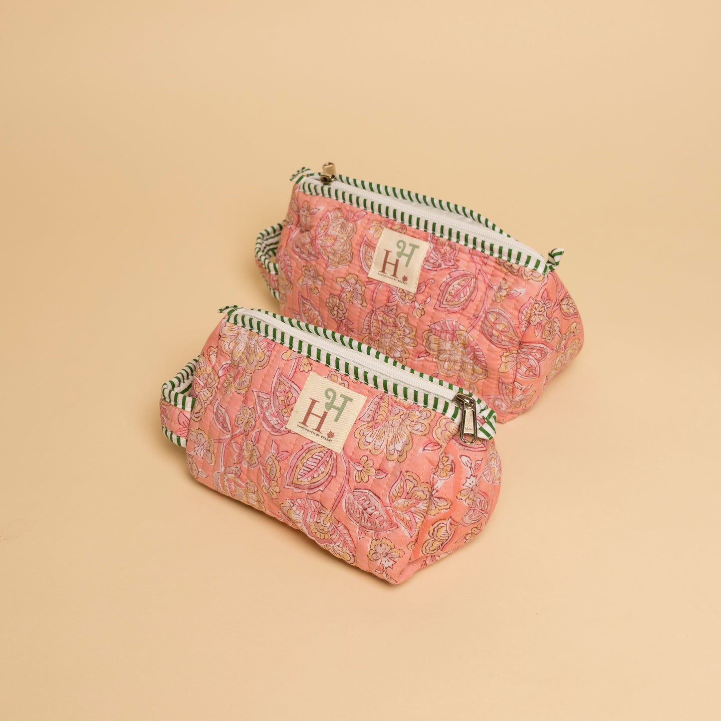 Pink Mango Cosmetic Case (Set of 2)